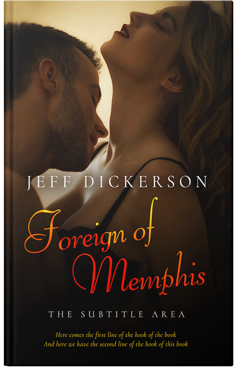 Front view of Premade Erotica Book Cover - El Paso