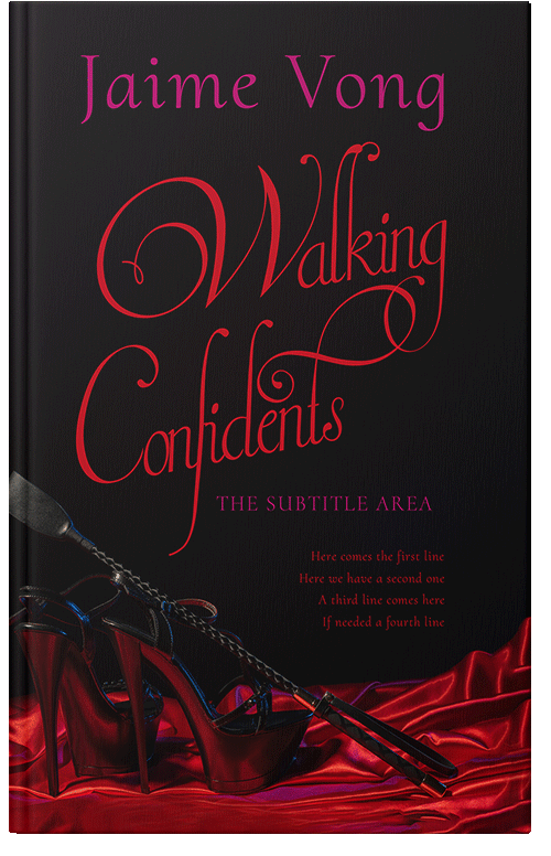 Front view of Premade Erotica Book Cover - Asphalt