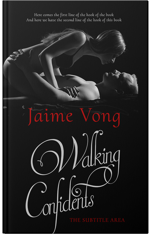 Front view of Premade Erotica Book Cover - Cod Gray