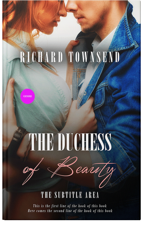 Front view of Premade Erotica Book Cover - Shark