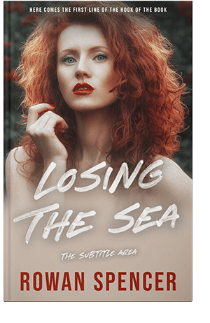 Pre Made Book Cover Soft Amber