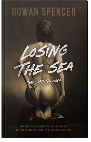 Premade Book Cover Oil