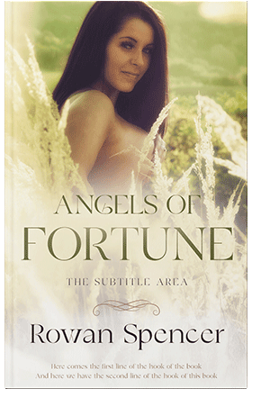 Pre Made Book Cover Janna