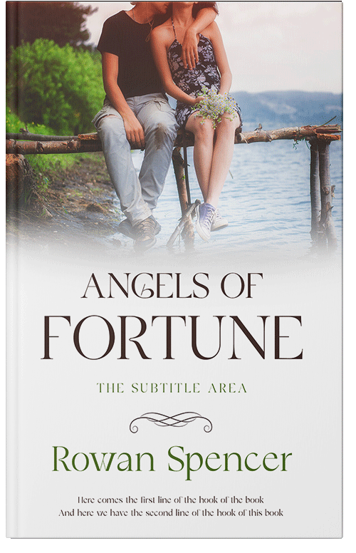 Front view of Premade Romance Book Cover - Cork