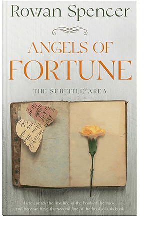 Pre Made Book Cover Moon Mist