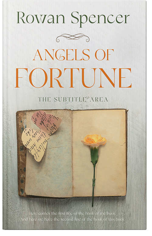 Front view of Premade Romance Book Cover - Moon Mist