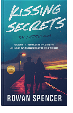 Pre Made Book Cover Blumine