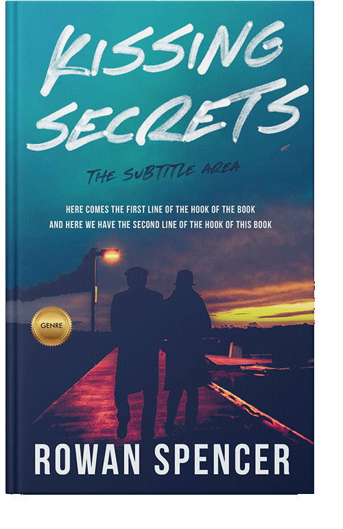 Front view of Blumine #11334 - Premade Romance Book Cover