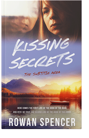 Pre Made Book Cover Amethyst Smoke