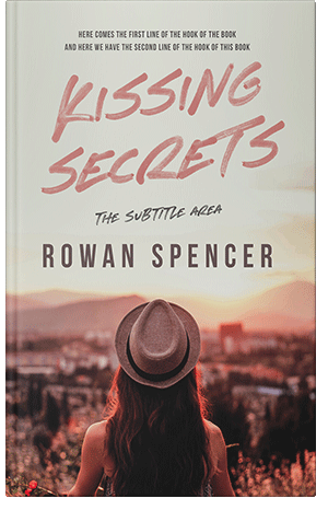 Premade Book Cover Wafer