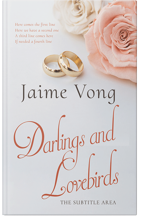 Front view of Premade Romance Book Cover - Bon Jour