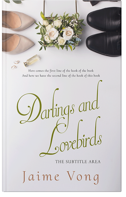 Front view of Premade Romance Book Cover - Bon Jour