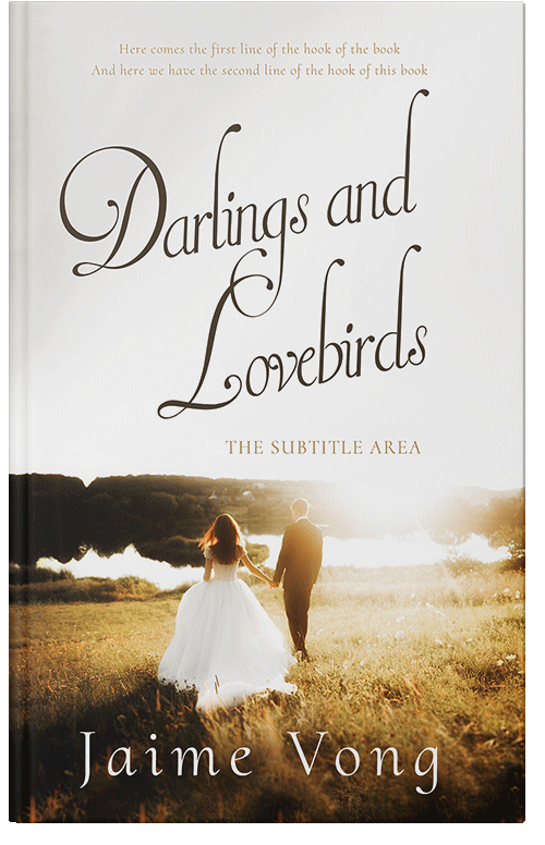 Front view of Premade Romance Book Cover - Black Marlin