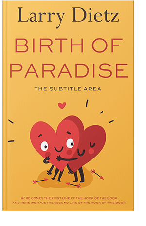 Pre Made Book Cover Saffron Mango