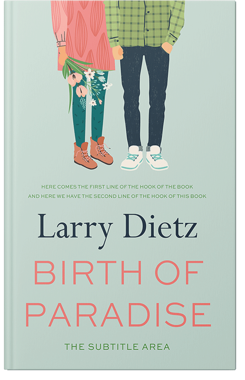 Front view of Premade Romance Book Cover - Tasman