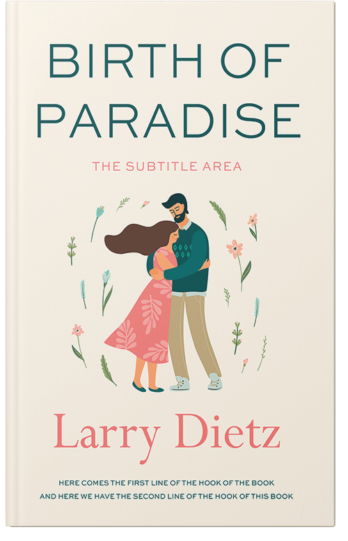 Front view of Premade Romance Book Cover - Rum Swizzle