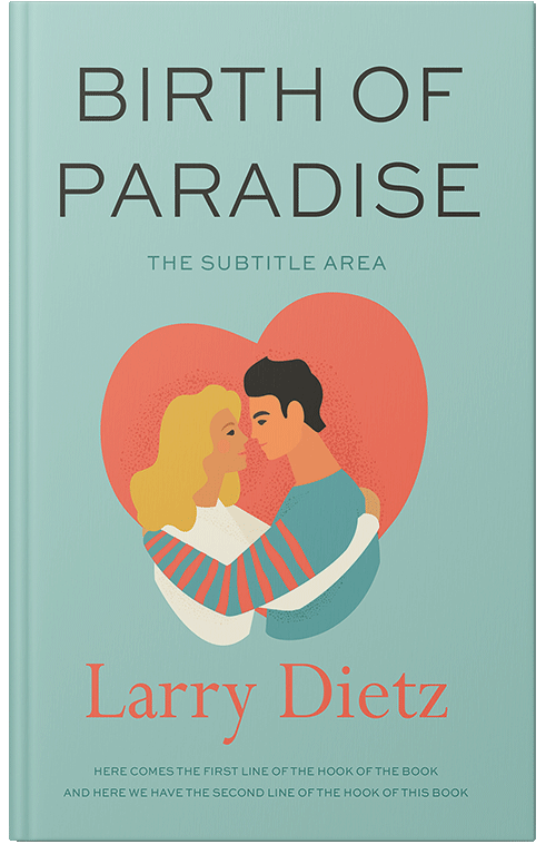 Front view of Premade Romance Book Cover - Sinbad