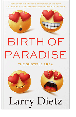 Pre Made Book Cover Fire Bush