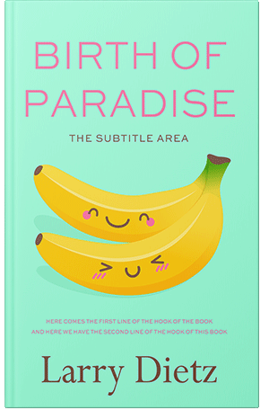 Premade Book Cover Aquamarine