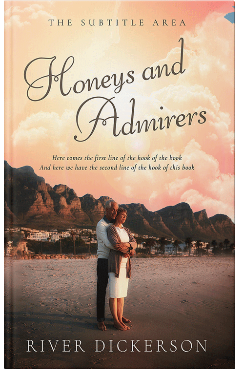 Front view of Premade Romance Book Cover - Just Right