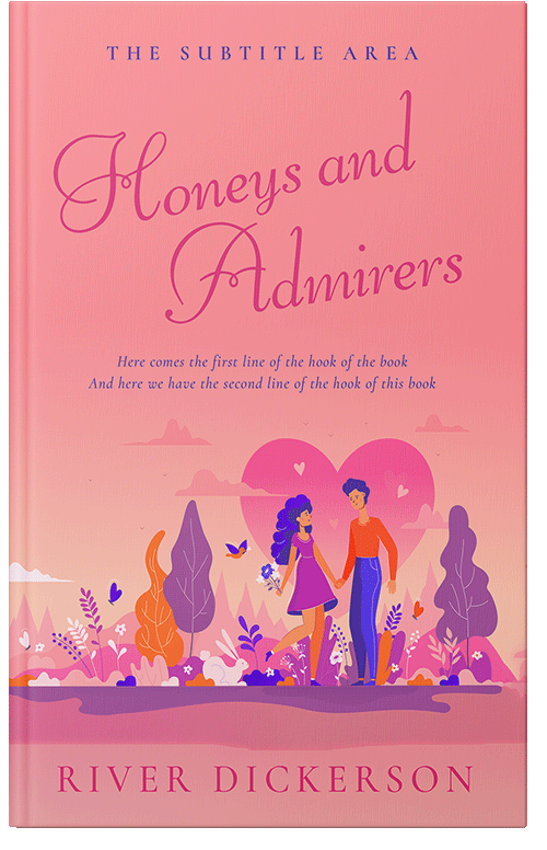 Front view of Premade Romance Book Cover - Mauvelous