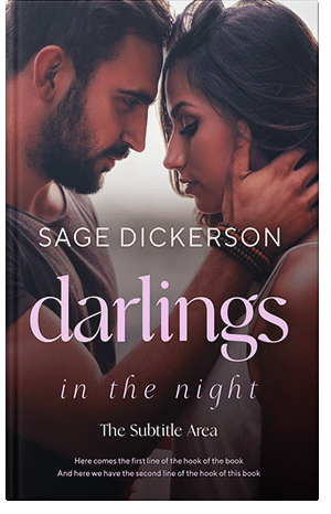 Premade Book Cover Cocoa Brown