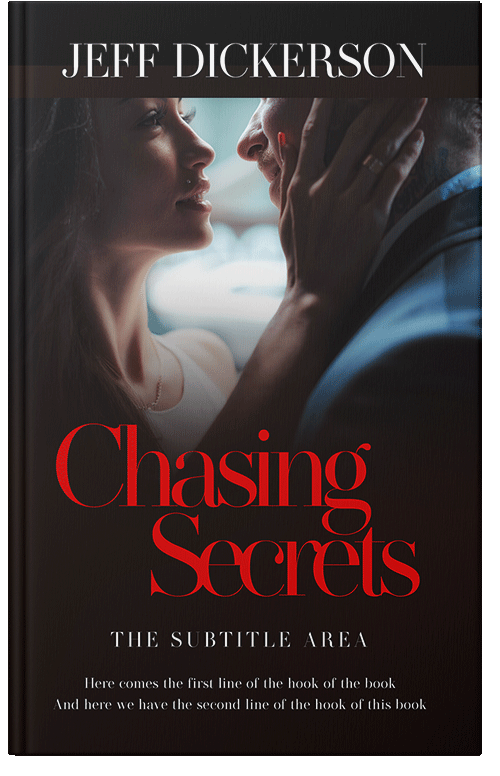 Front view of Premade Romance Book Cover - Gondola