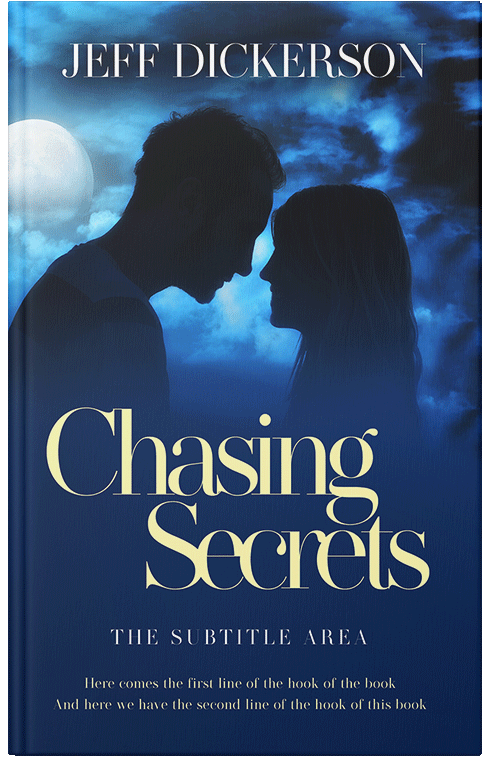 Front view of Premade Romance Book Cover - Downriver