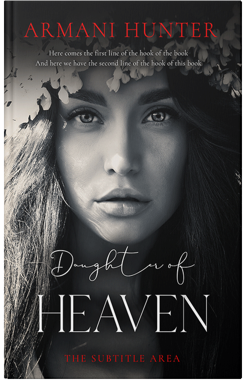 Front view of Premade Romance Book Cover - Woodsmoke