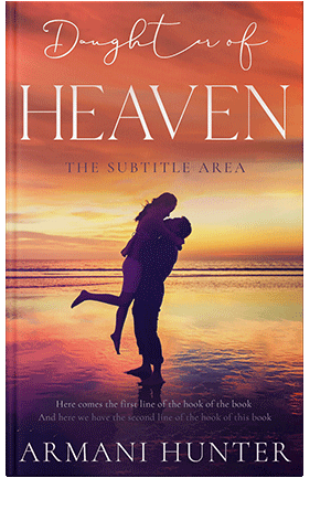 Pre Made Book Cover Raw Sienna