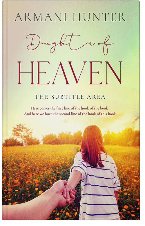 Front view of Premade Romance Book Cover - Beryl Green