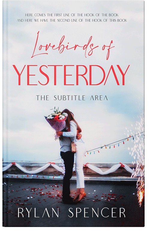 Front view of Premade Romance Book Cover - Charade