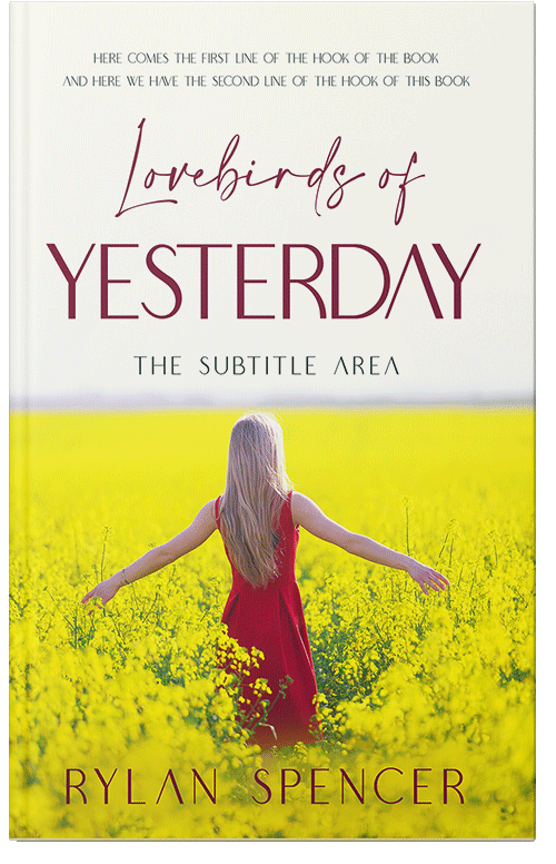 Front view of Premade Romance Book Cover - Barberry