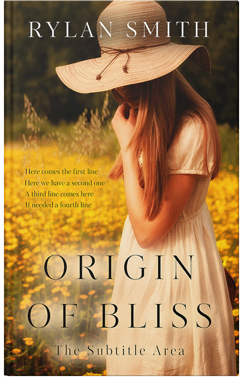 Front view of Premade Romance Book Cover - Anzac