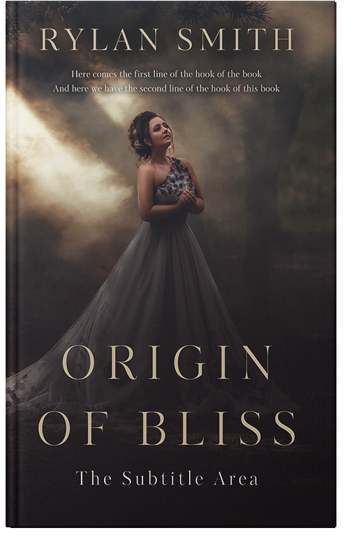 Front view of Premade Romance Book Cover - Thunder