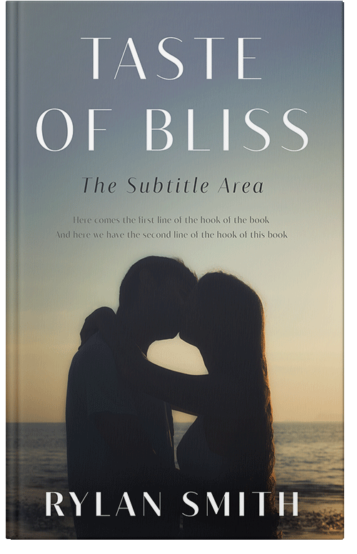 Front view of Premade Romance Book Cover - Sirocco