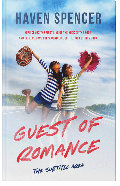 Front view of Premade Travel Book Cover - Mystic