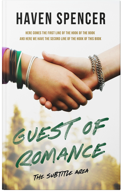 Front view of Premade Romance Book Cover - Bone