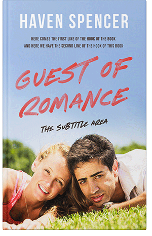 Premade Book Cover Blue Haze