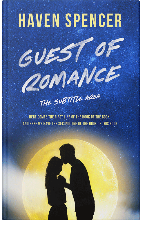 Front view of Premade Romance Book Cover - Matisse