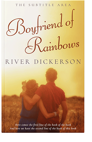 Pre Made Book Cover Cognac