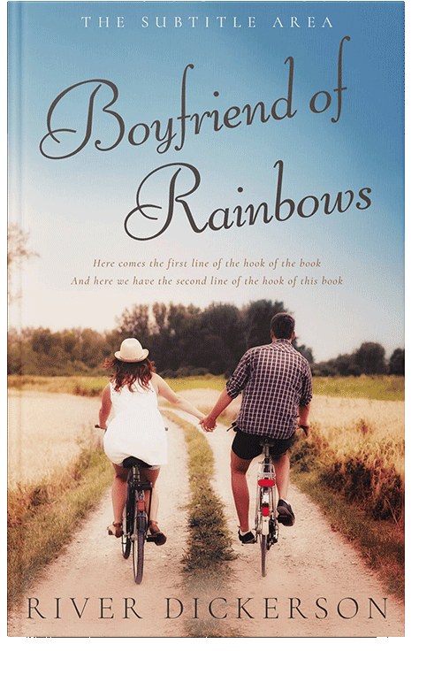 Front view of Wafer #11458 - Premade Romance Book Cover