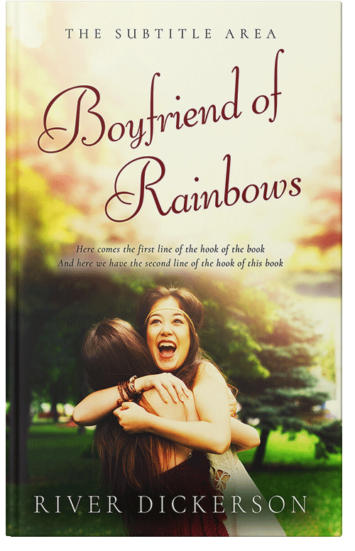 Front view of Premade Teen & Young Adult Book Cover - Mint Julep