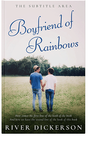 Pre Made Book Cover Outer Space