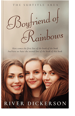 Pre Made Book Cover Vanilla