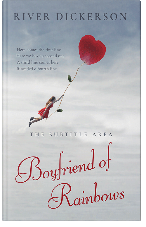 Front view of Premade Teen & Young Adult Book Cover - Iron