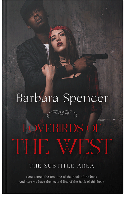 Front view of Premade Mystery & Thriller & Suspense Book Cover - Cod Gray