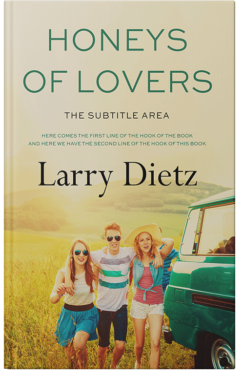 Front view of Premade Romance Book Cover - Sapling