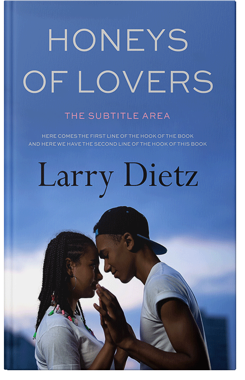 Front view of Premade Romance Book Cover - San Marino