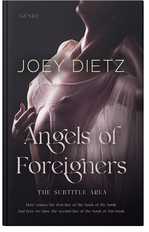 Front view of Premade Erotica Book Cover - Thunder